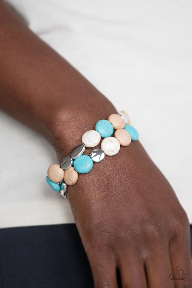 Paparazzi ♥ Simply Sedimentary - Multi ♥ Bracelet