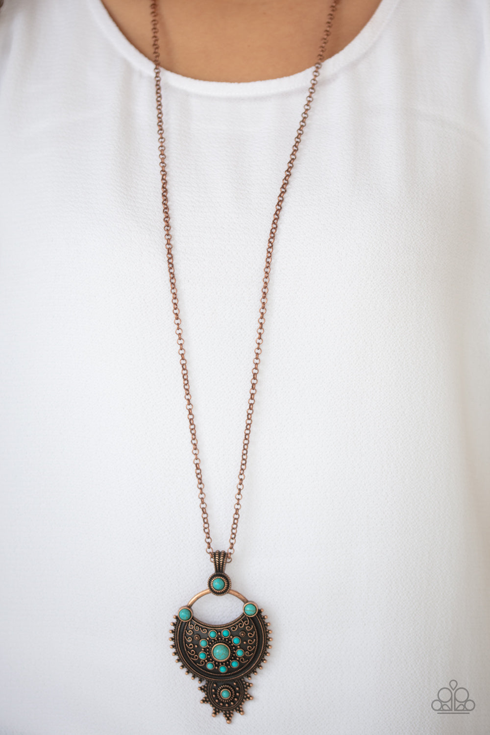 Paparazzi ♥ Solar Energy - Copper ♥  Necklace