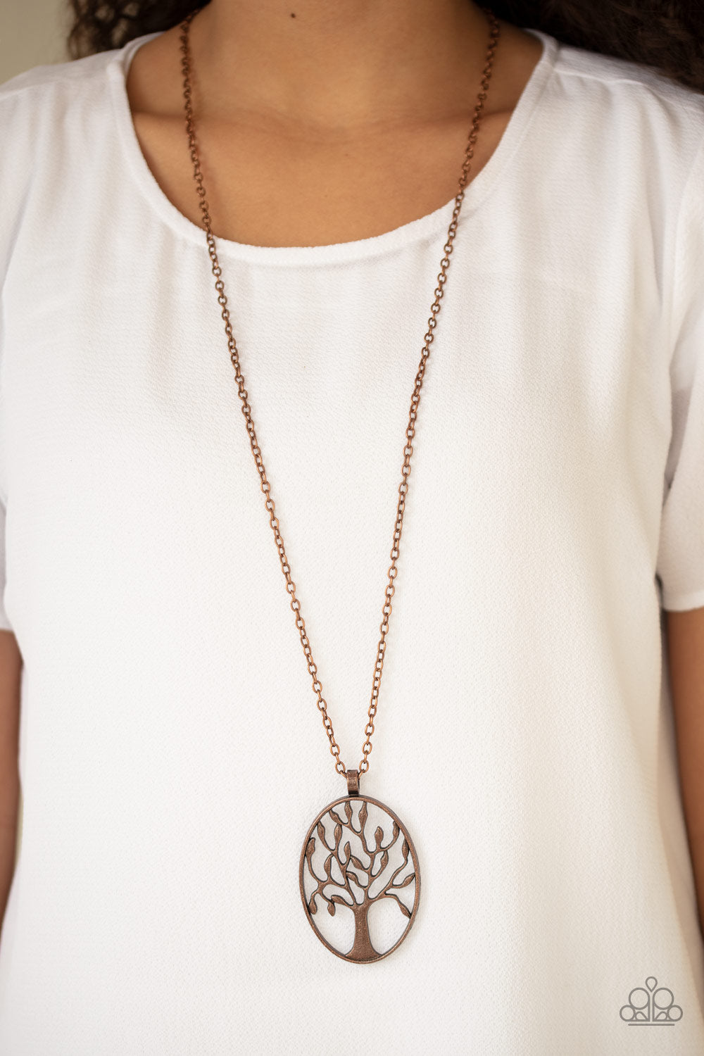 Paparazzi ♥ Well-Rooted - Copper ♥  Necklace