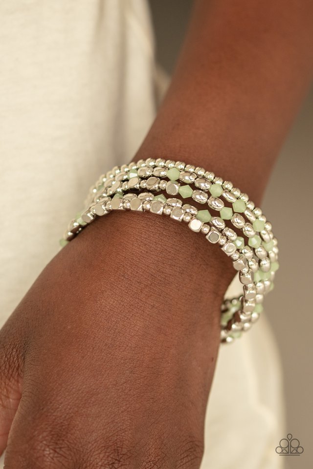 Paparazzi ♥ Malibu Mojito - Green ♥ Bracelet
