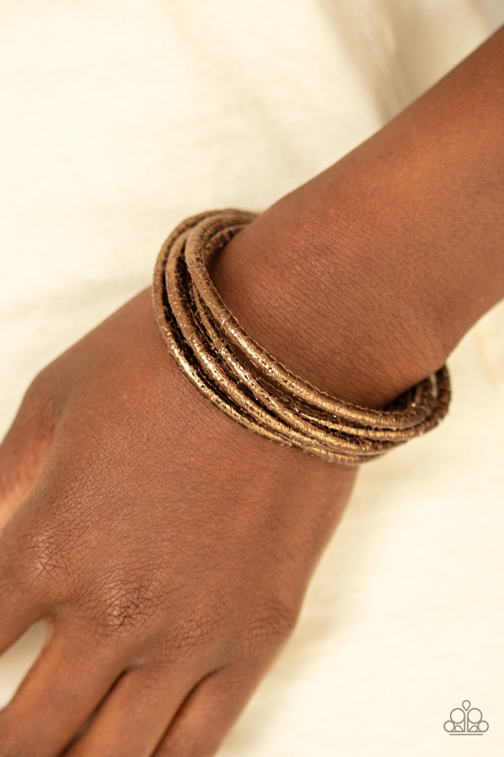Paparazzi ♥ Glitter-tastic! - Brown ♥  Bracelet