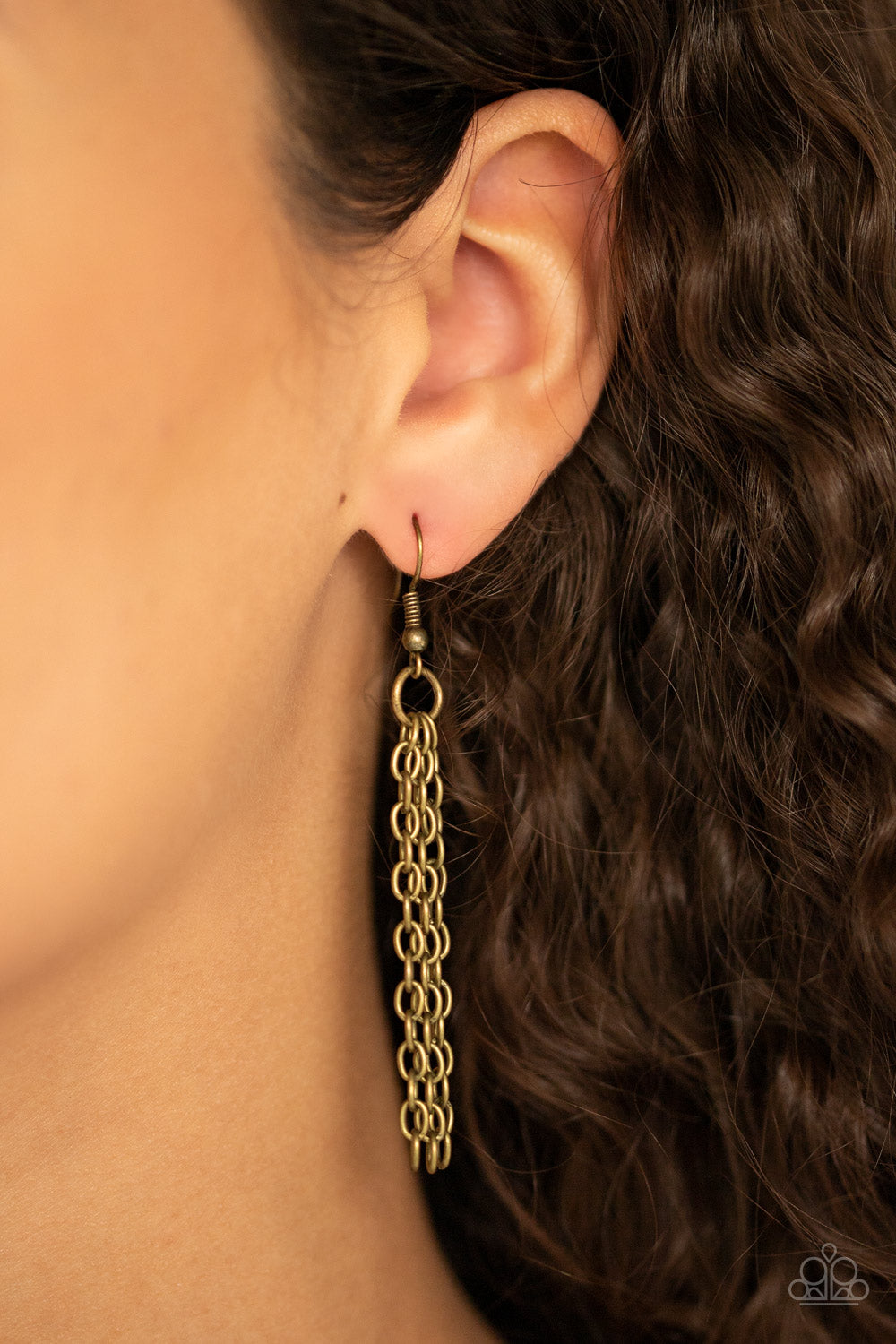 Paparazzi ♥ Unlock My Heart - Brass ♥  Necklace