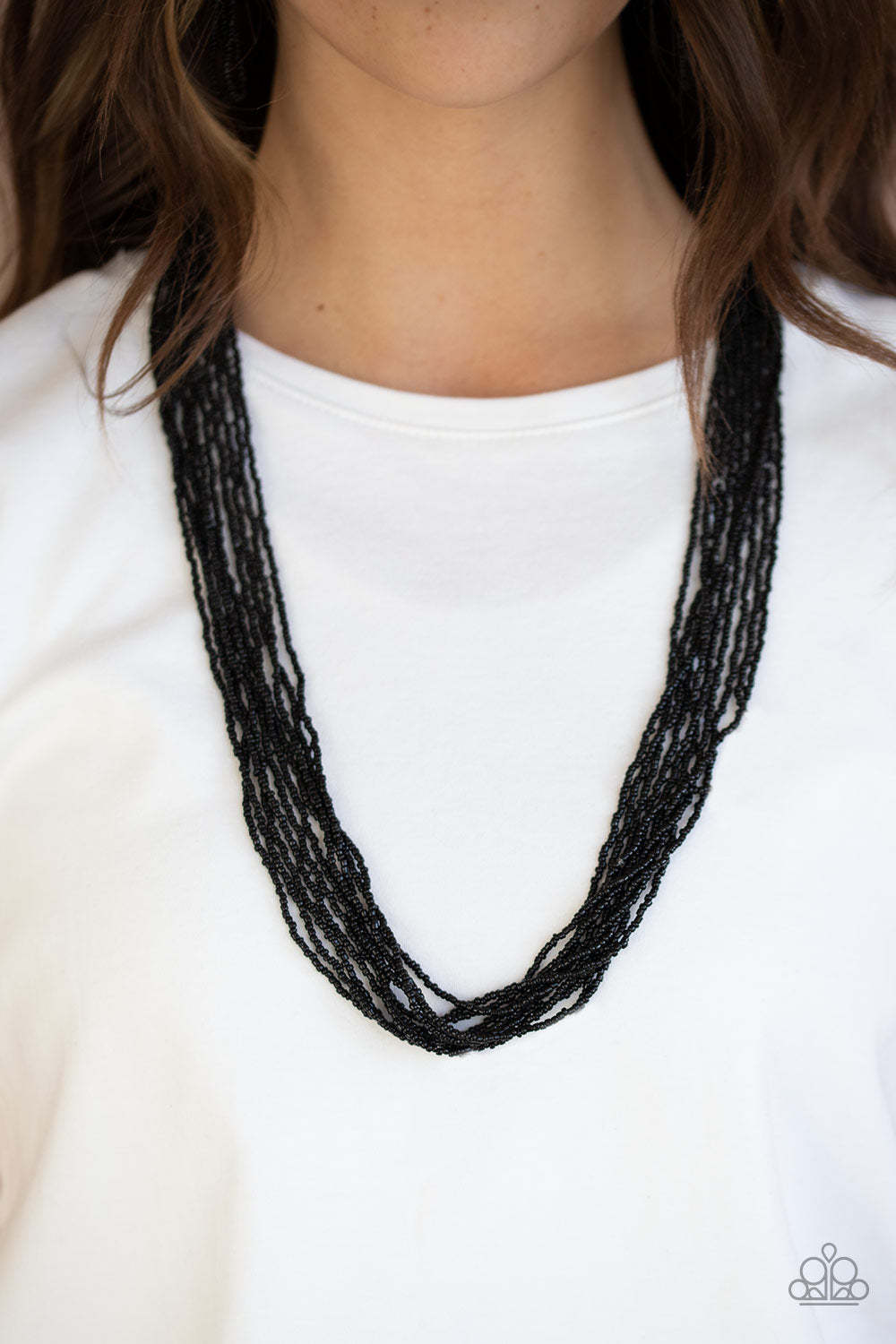 Paparazzi ♥ Congo Colada - Black ♥ Necklace