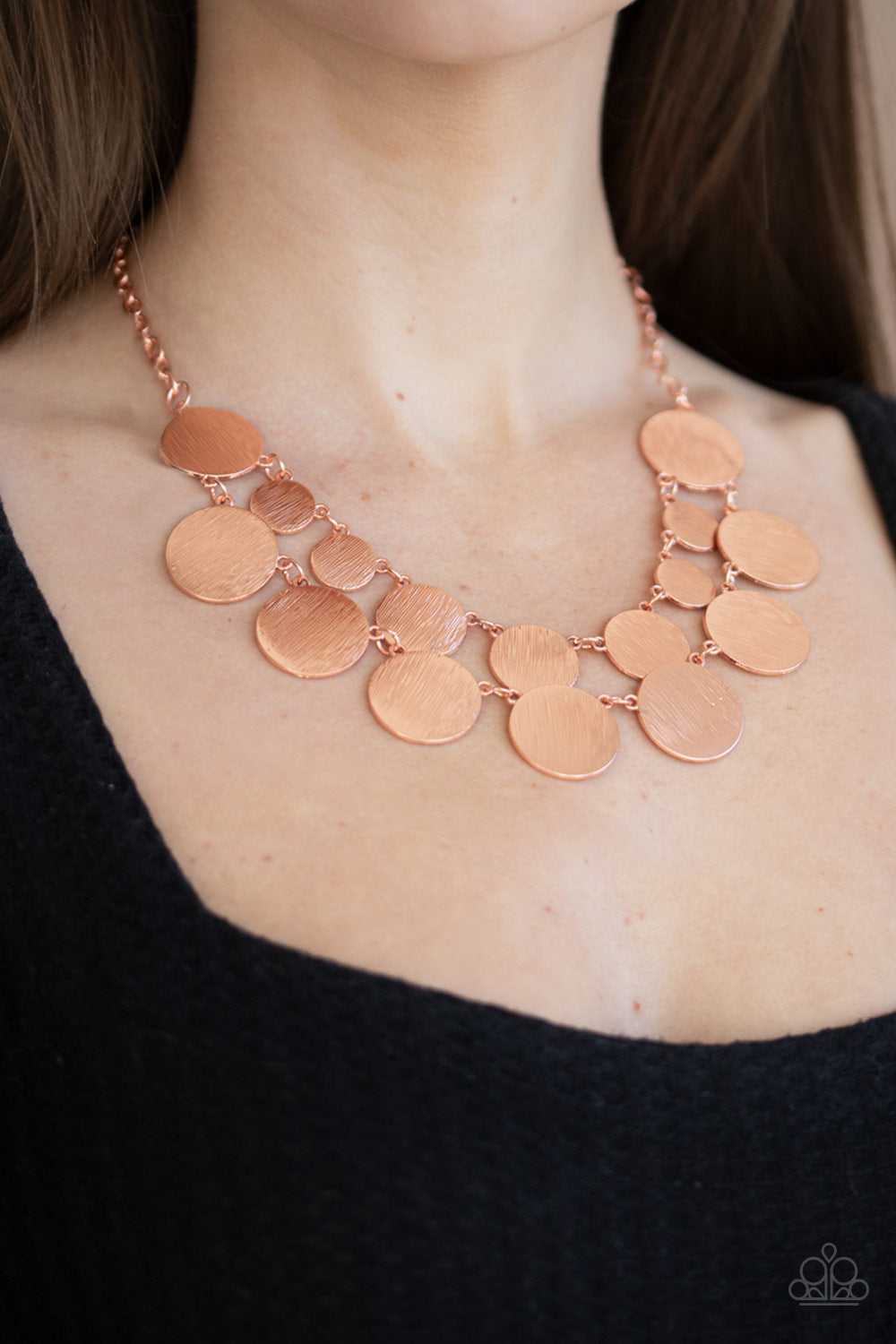 Paparazzi ♥ Stop and Reflect - Copper ♥  Necklace