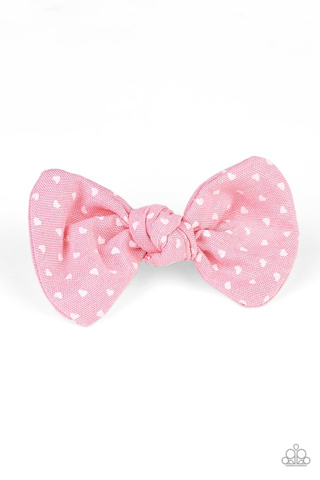 Paparazzi ♥ BOW a Kiss - Pink ♥ Hair Clip