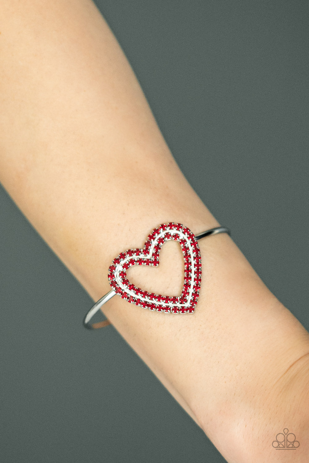 Paparazzi ♥ Heart Opener - Red ♥  Bracelet