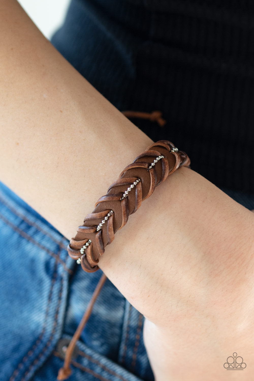 Paparazzi ♥ Rugged Rancher - Brown ♥  Bracelet
