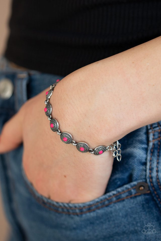 Paparazzi ♥ Cactus Paradise - Pink ♥ Bracelet