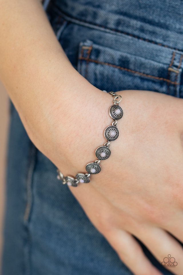Paparazzi ♥ Cactus Paradise - Silver ♥ Bracelet
