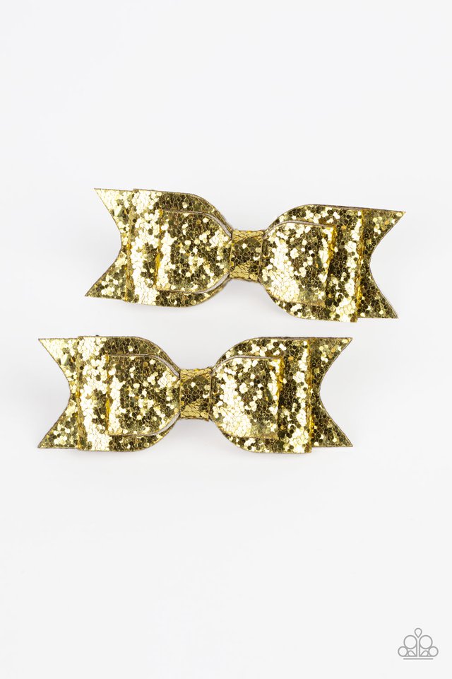 Paparazzi ♥ Sugar and Spice - Gold ♥ Hair Clip