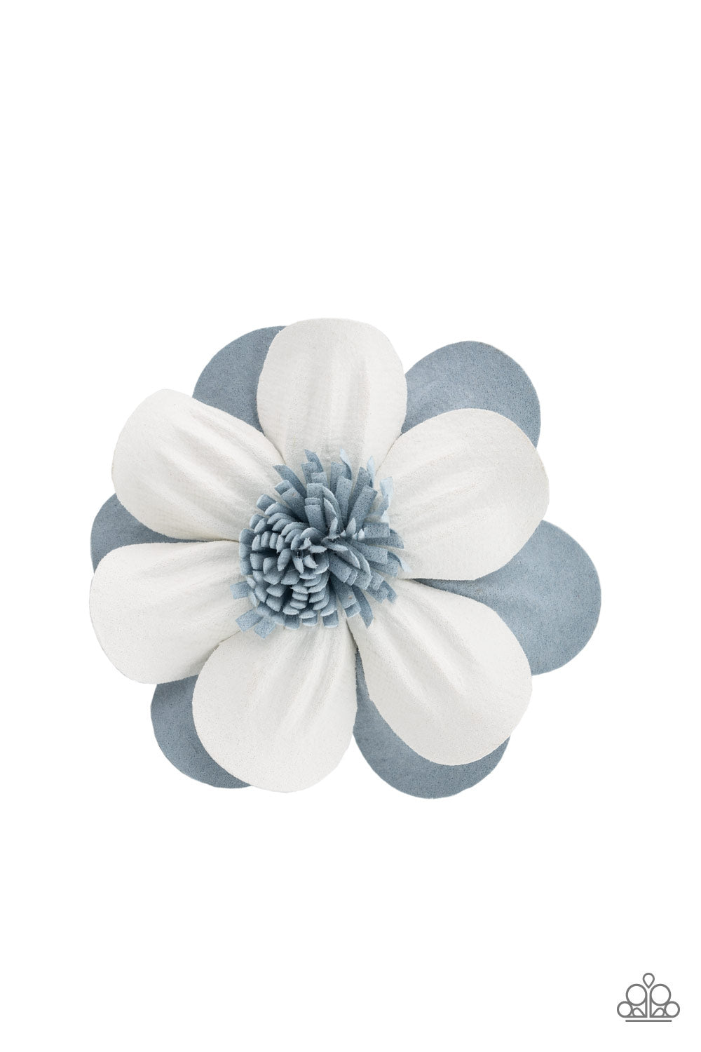Paparazzi ♥ Merry Magnolia - Blue ♥  Hair Clip