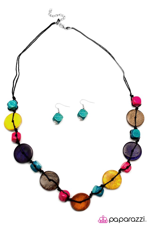Paparazzi ♥ Boardwalk Beauty - Multi ♥ Necklace