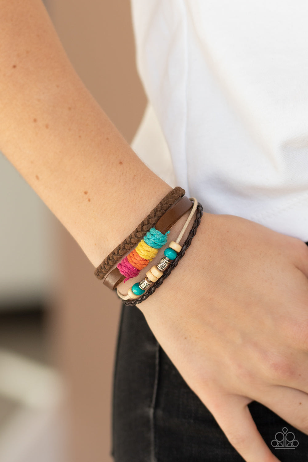 Paparazzi ♥ Rogue Rainbow - Multi ♥  Bracelet