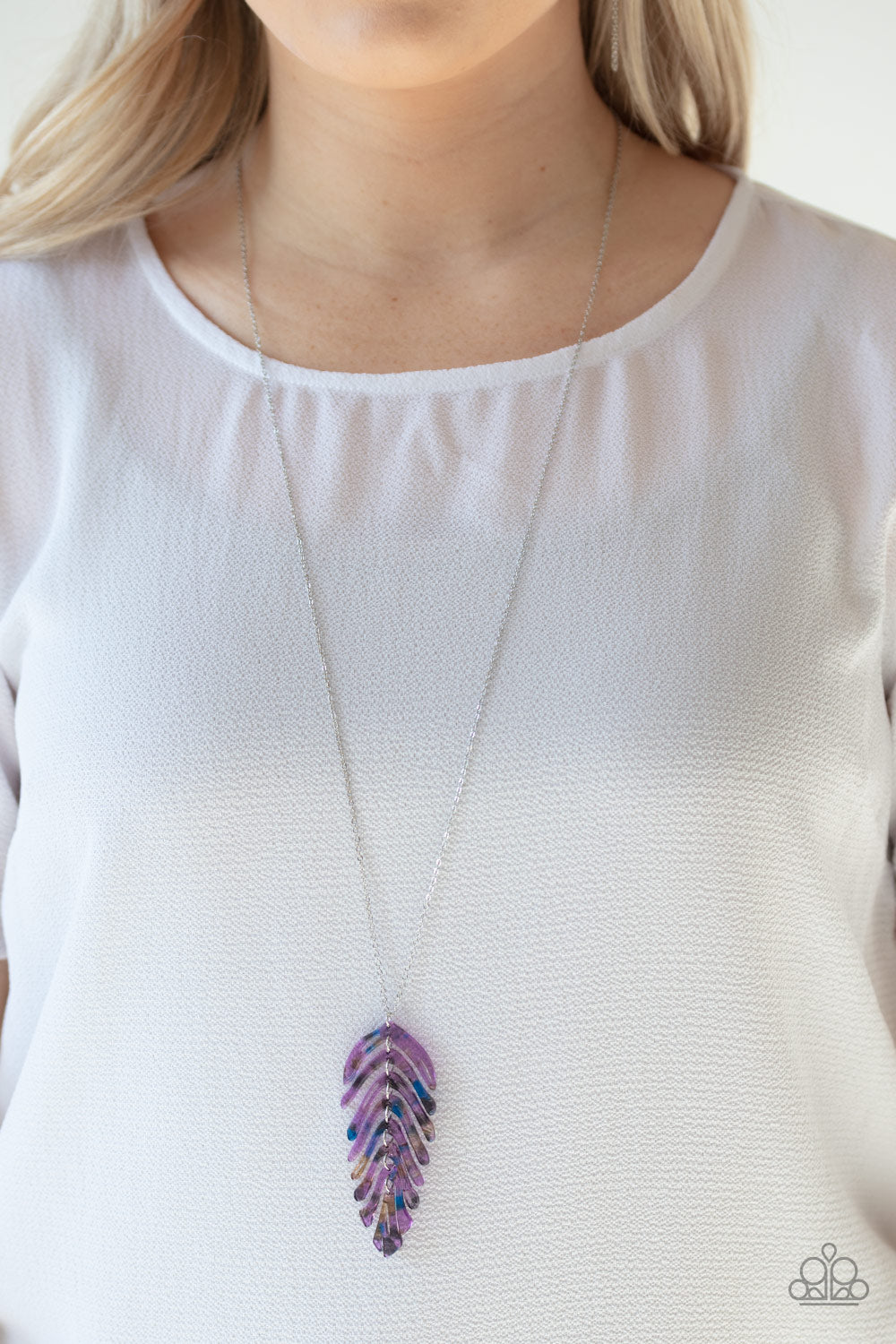 Paparazzi ♥ She QUILL Be Loved - Purple ♥  Necklace