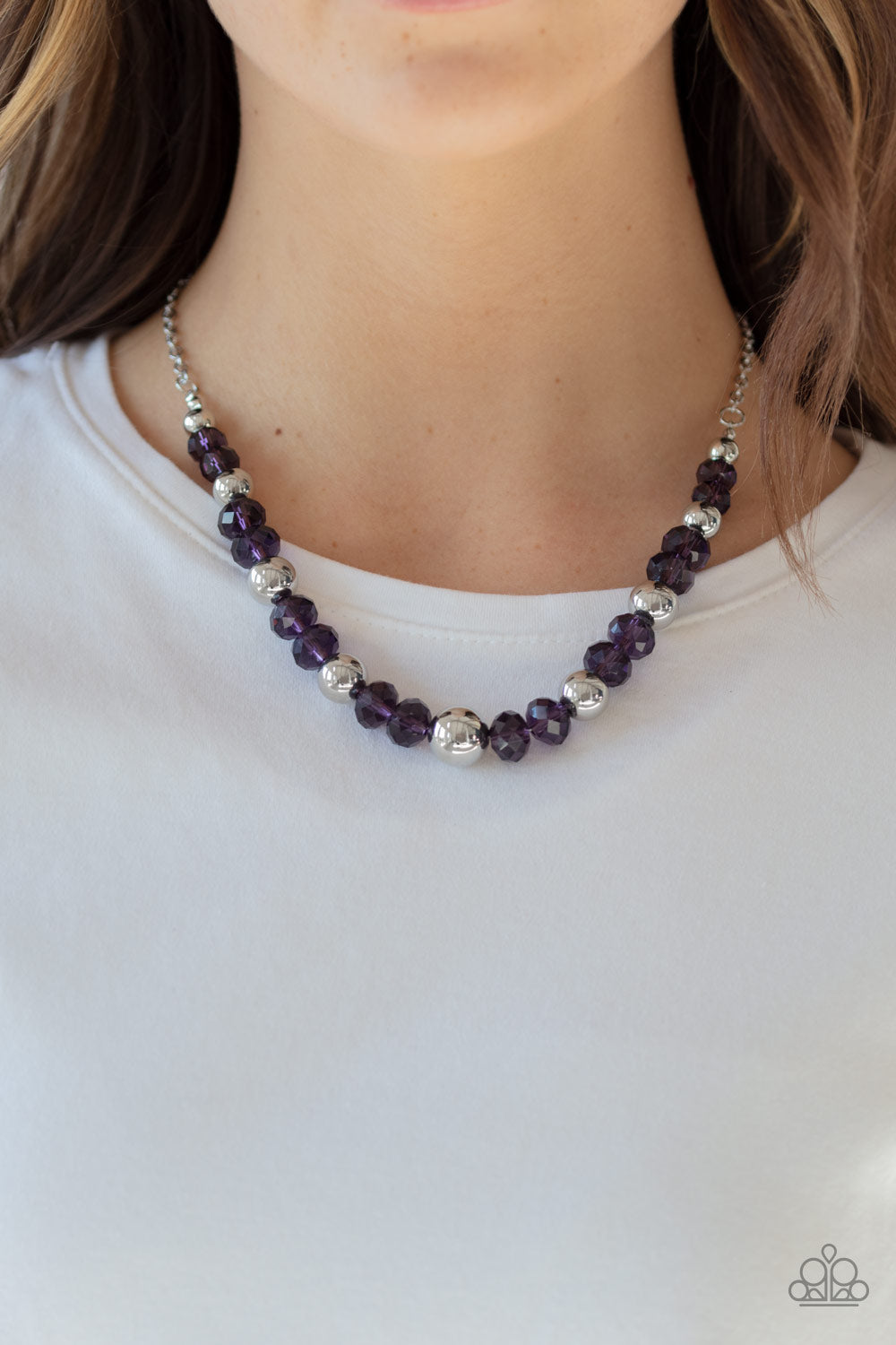 Paparazzi ♥ Jewel Jam - Purple ♥  Necklace