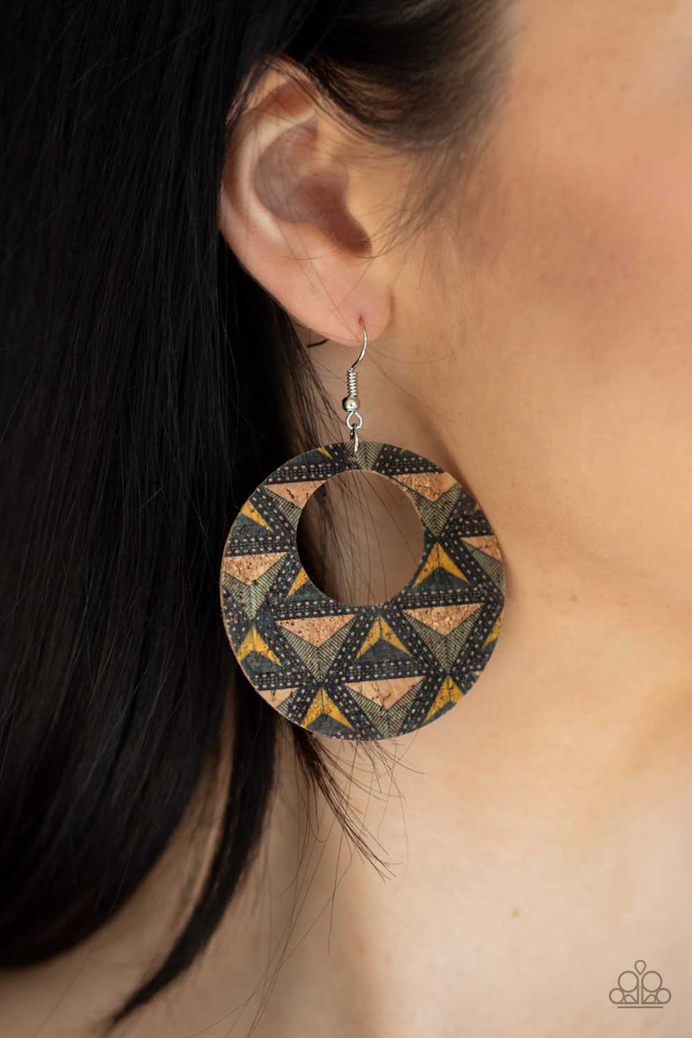Paparazzi ♥ Put A Cork In It - Multi ♥  Earrings