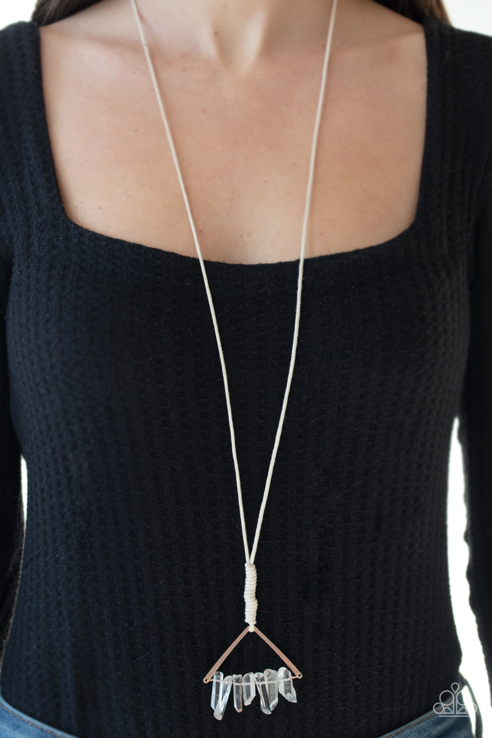 Paparazzi ♥ Raw Talent - Rose Gold ♥  Necklace