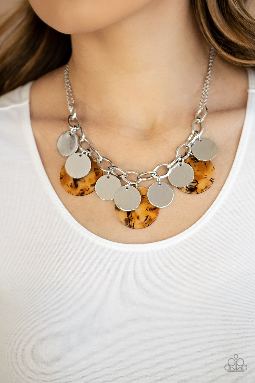 Paparazzi ♥ Confetti Confection - Yellow ♥  Necklace