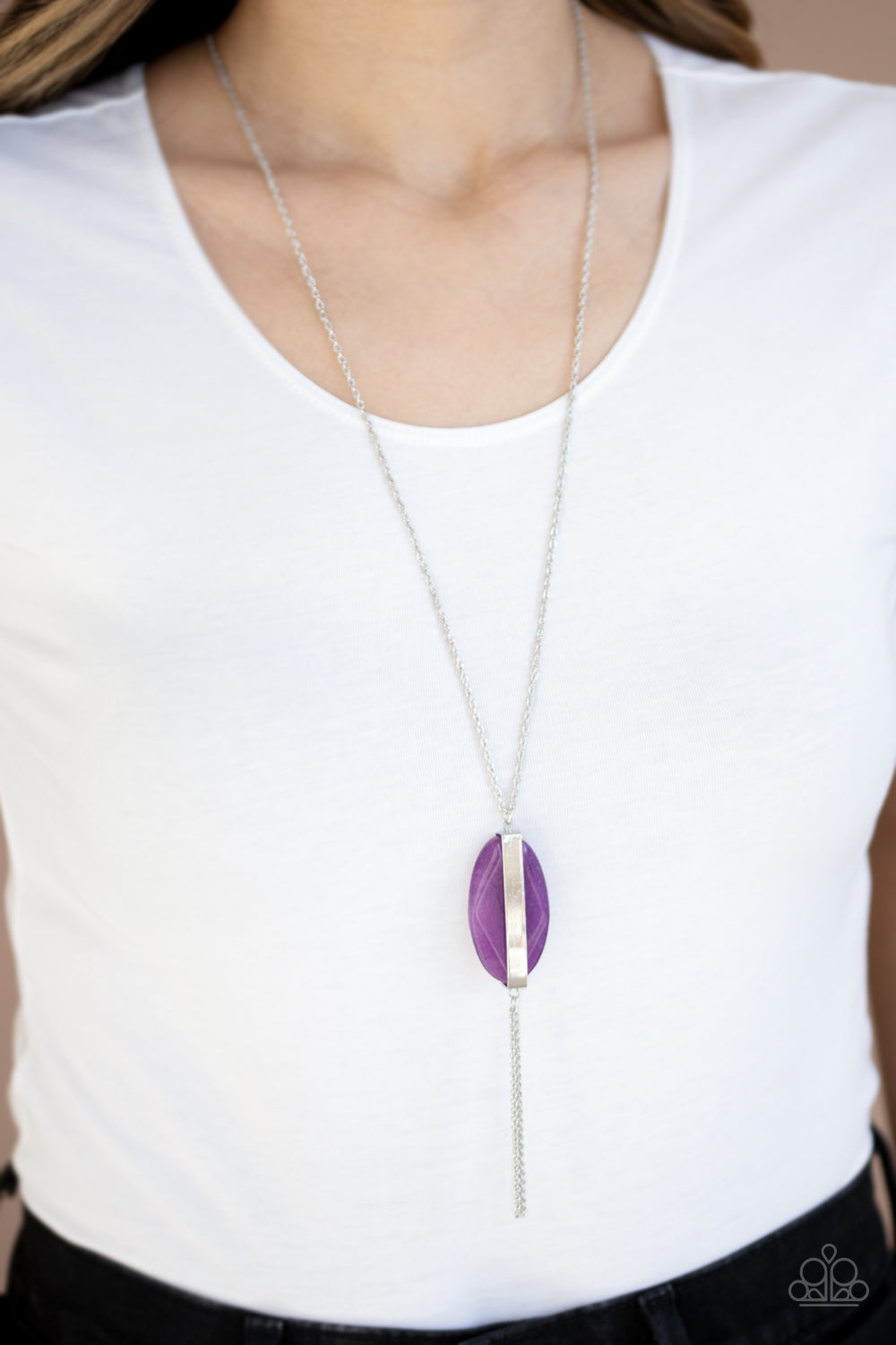 Paparazzi ♥ Tranquility Trend - Purple ♥  Necklace