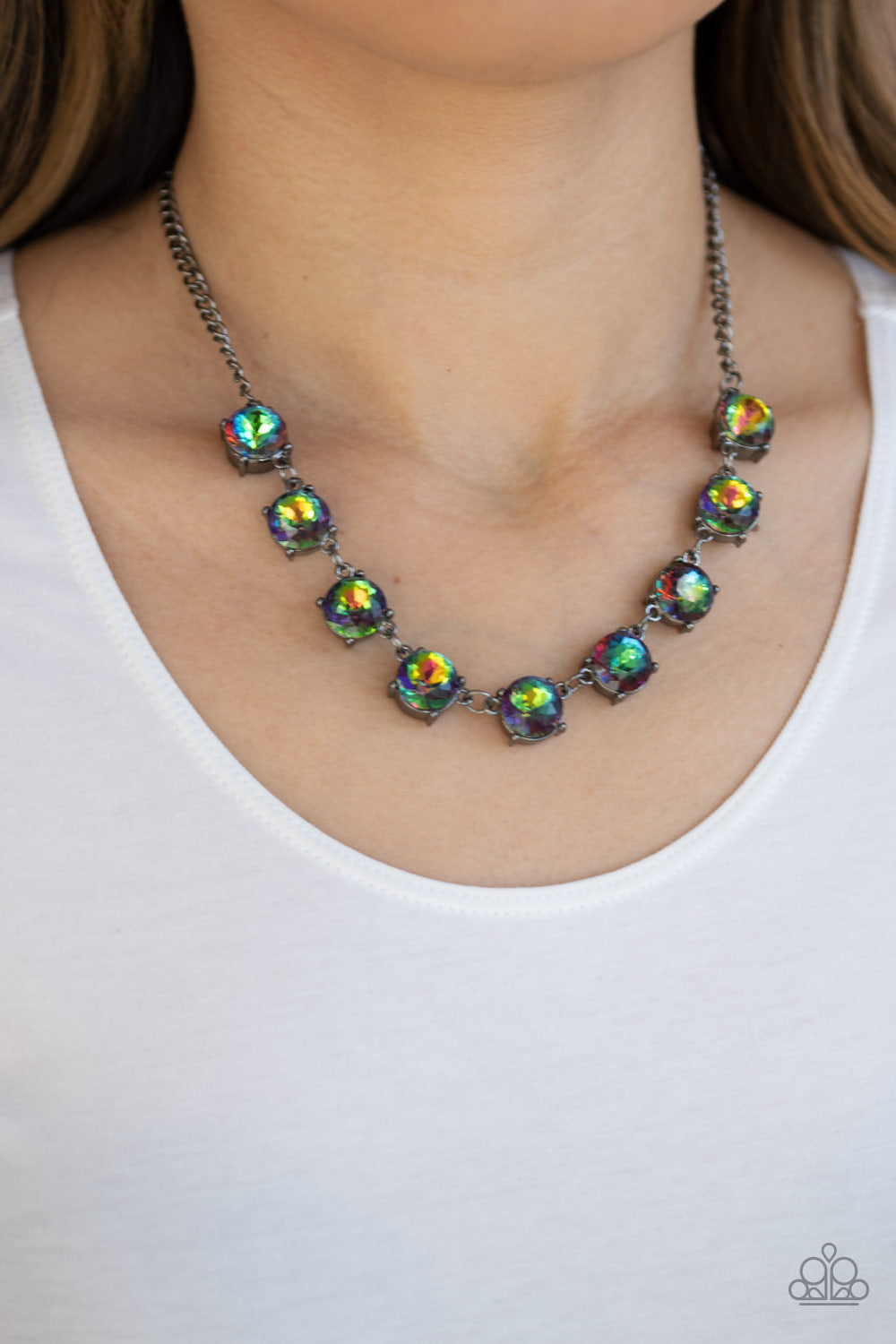 Paparazzi ♥ Iridescent Icing - Multi ♥  Necklace
