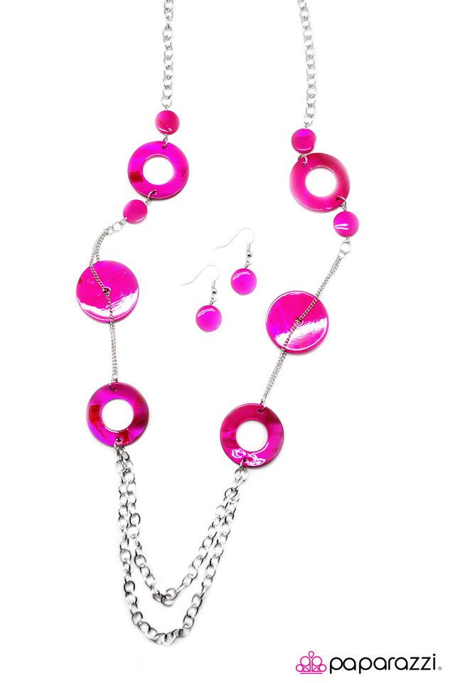 Paparazzi ♥ As You Wish - Pink ♥ Necklace