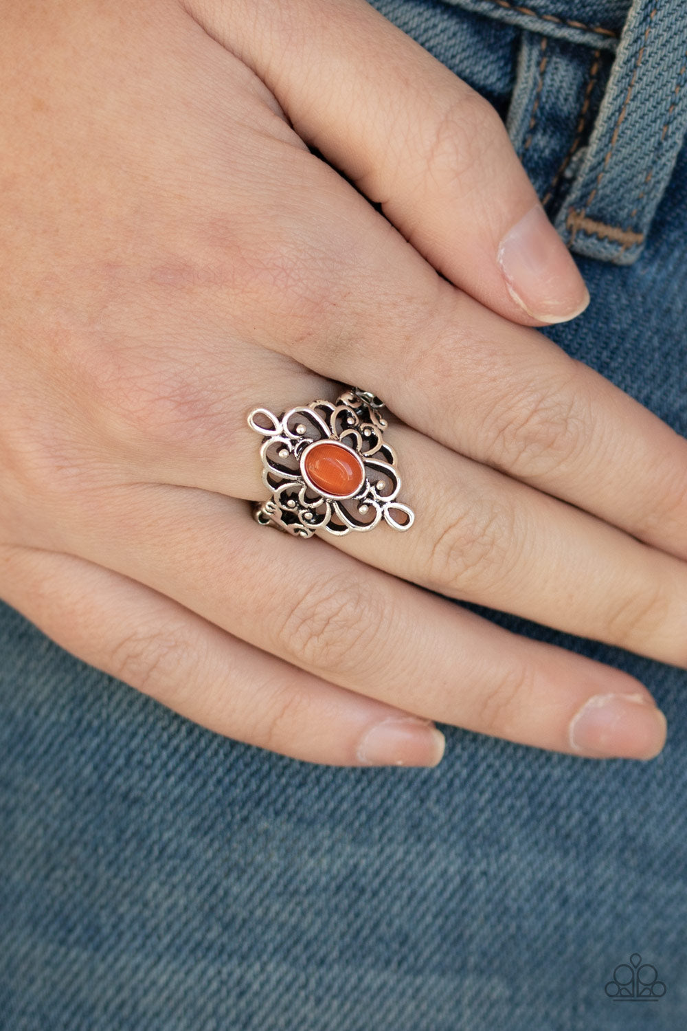 Paparazzi ♥ DEW Your Thing - Orange ♥  Ring
