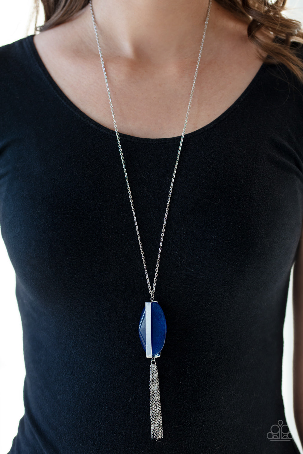 Paparazzi ♥ Tranquility Trend - Blue ♥  Necklace