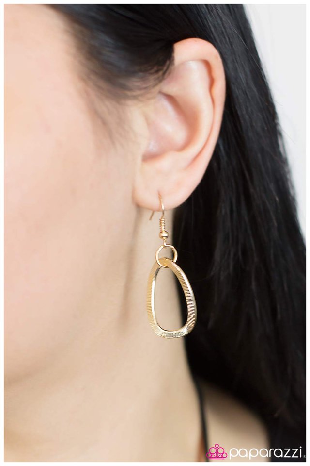 Paparazzi ♥ It All Adds Up - Gold ♥ Necklace