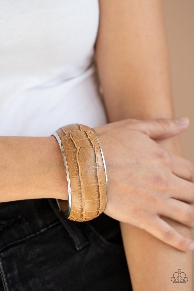 Paparazzi ♥ Urban Jungle - Brown ♥ Bracelet