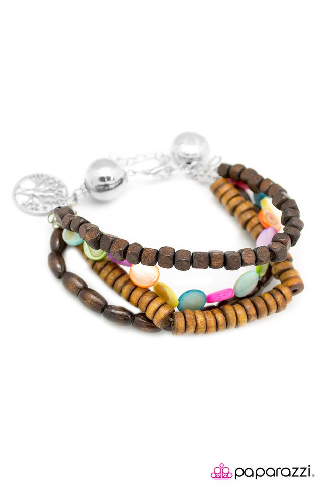 Paparazzi ♥ Sequoia - Multi ♥ Bracelet