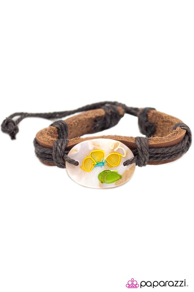 Paparazzi ♥ Montego Bay - Yellow ♥ Bracelet