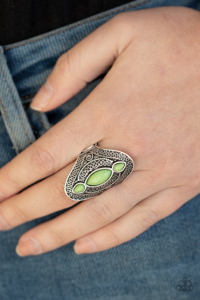 Paparazzi ♥ Kindred Spirit - Green ♥ Ring