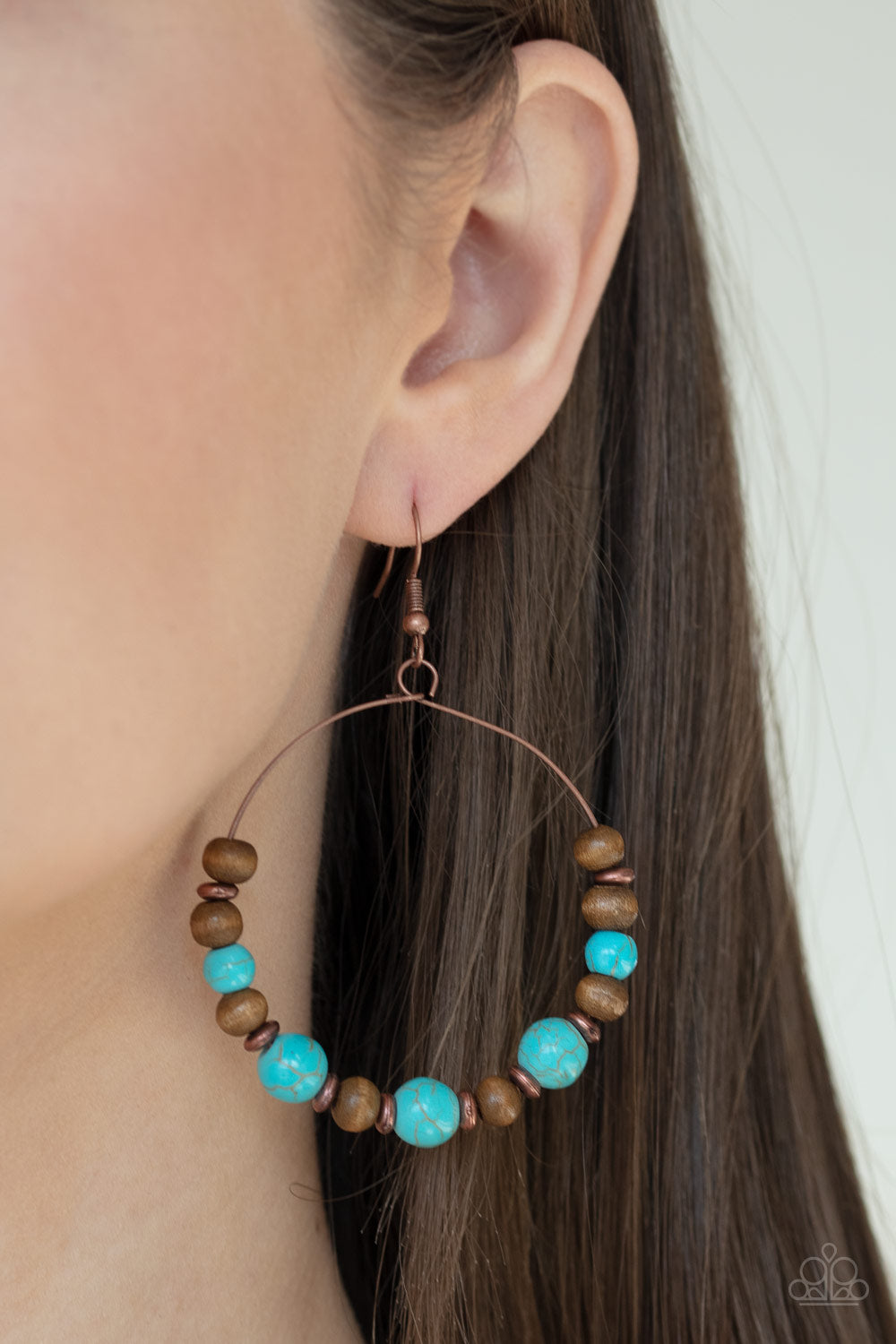 Paparazzi ♥ Forestry Fashion - Copper ♥  Earrings