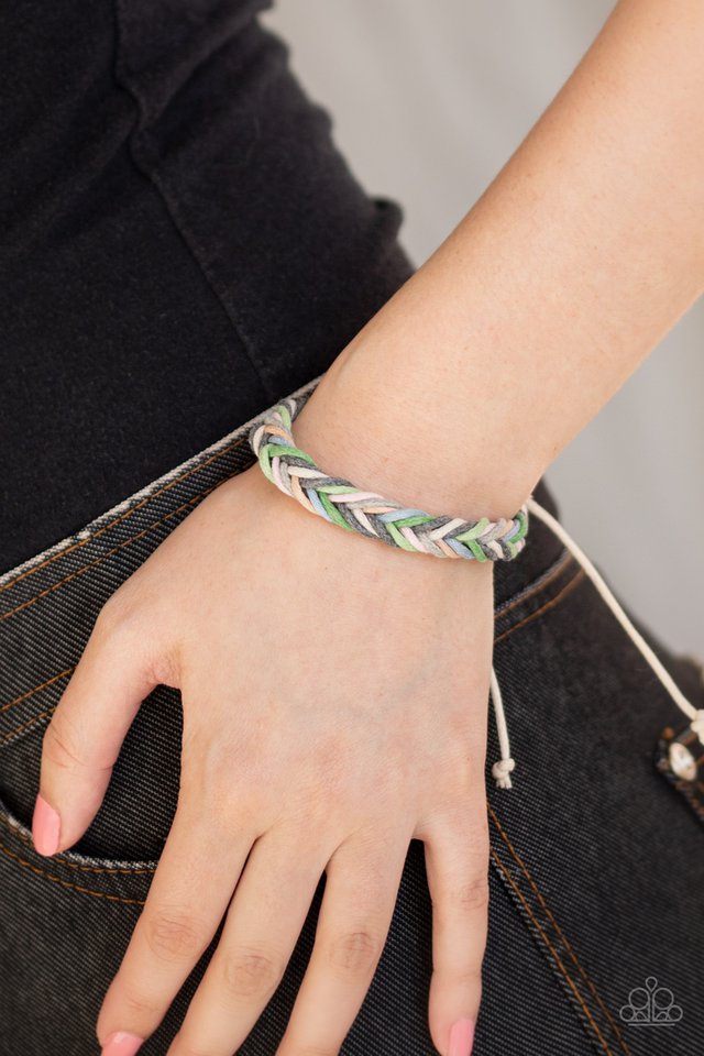 Paparazzi ♥ WEAVE It Be - Multi ♥ Bracelet