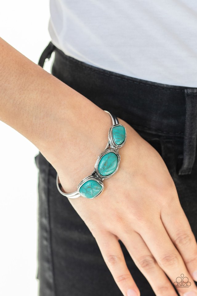 Paparazzi ♥ Stone Shop - Blue ♥ Bracelet