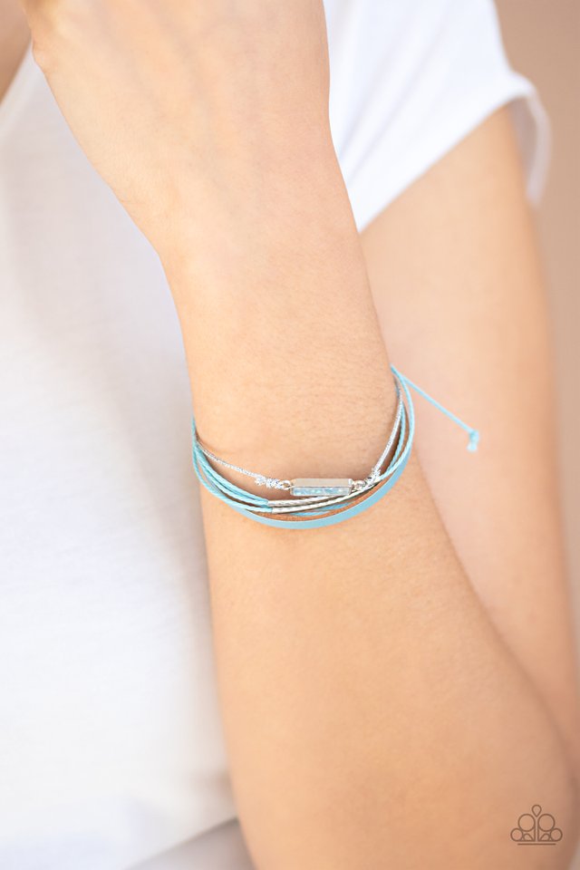 Paparazzi ♥ Interstellar Iridescence - Blue ♥ Bracelet