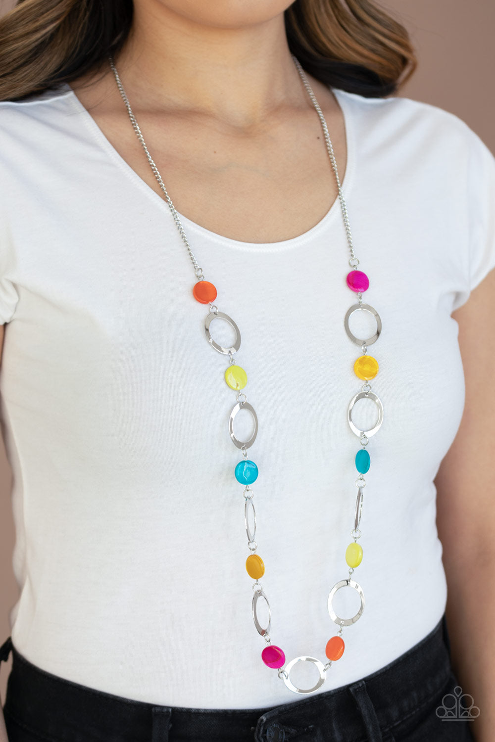 Paparazzi ♥ SHELL Your Soul - Multi ♥  Necklace