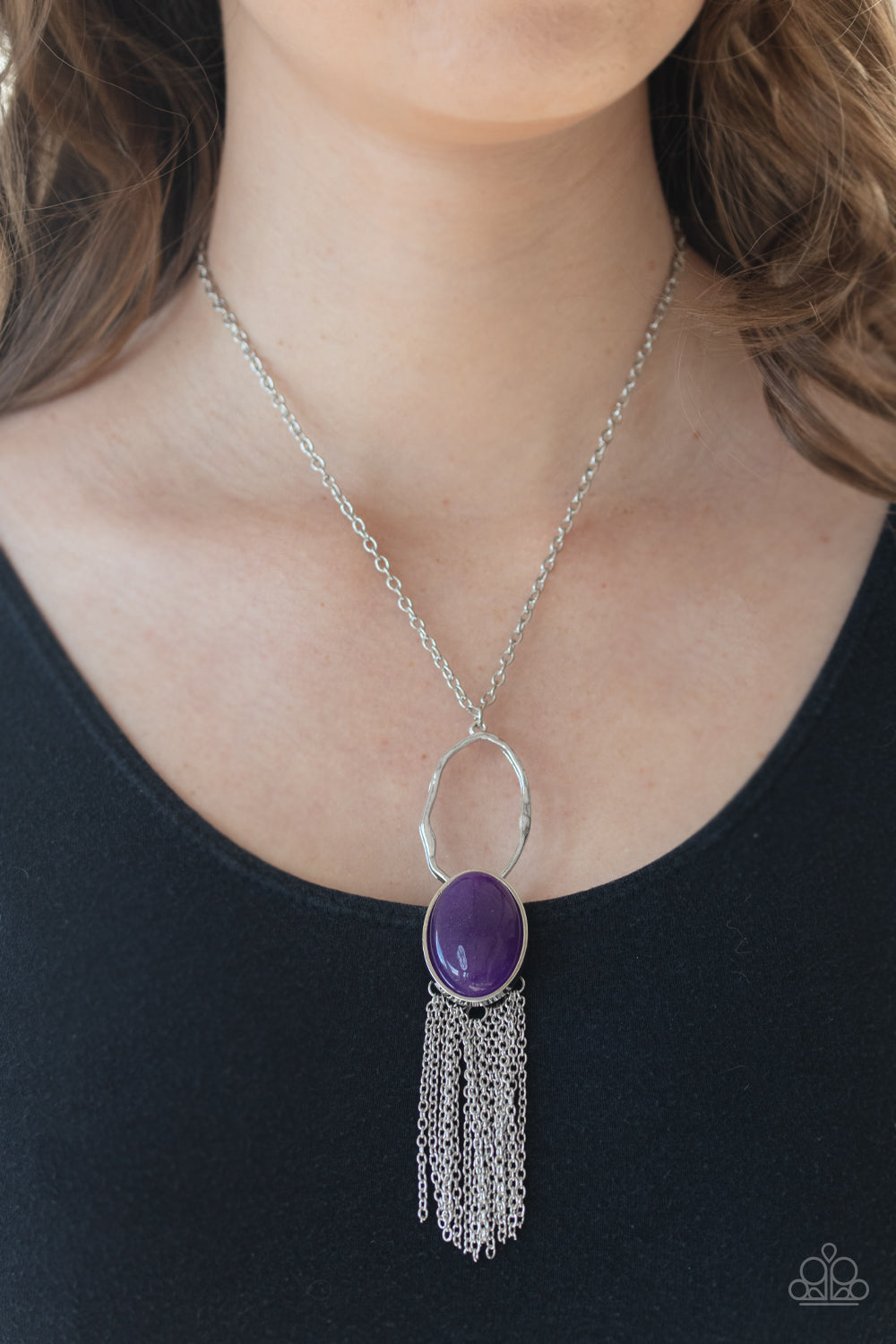Paparazzi ♥ Dewy Desert - Purple ♥  Necklace
