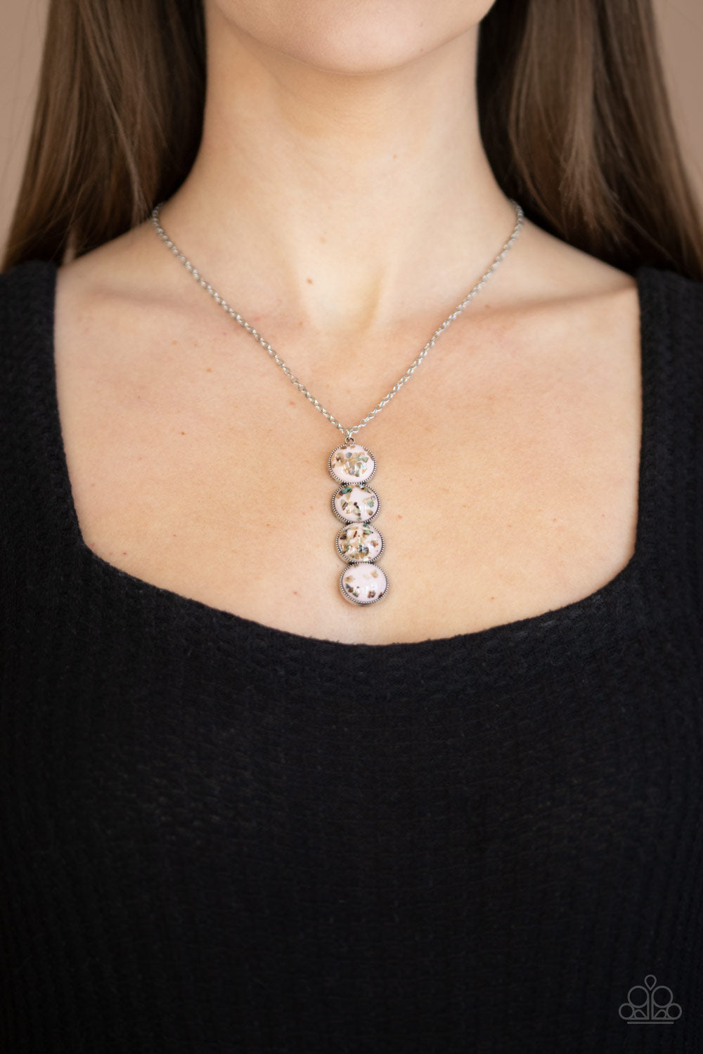 Paparazzi ♥ Confetti and Cocktails - Pink ♥  Necklace