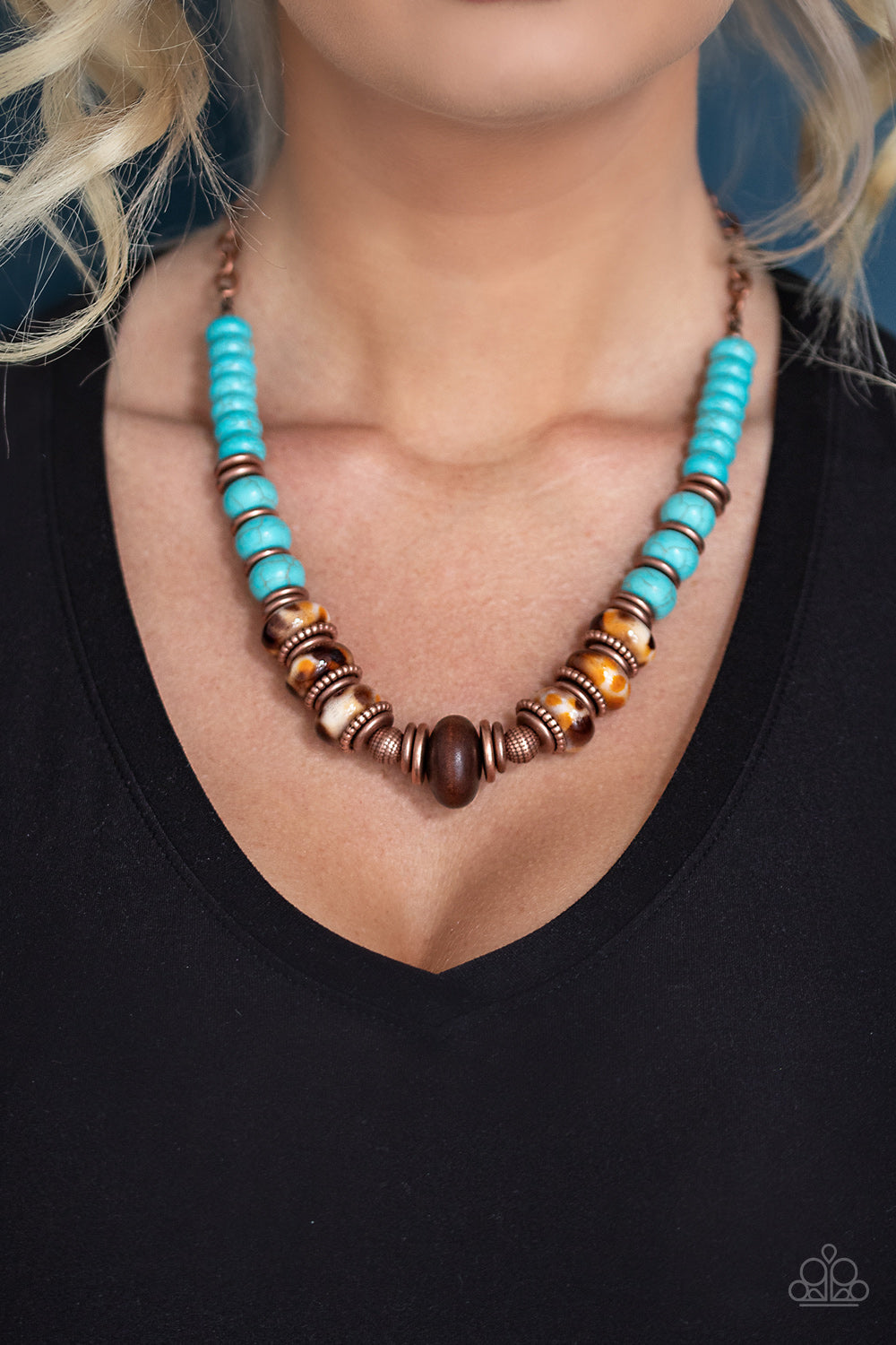 Paparazzi ♥ Desert Tranquility - Copper ♥  Necklace