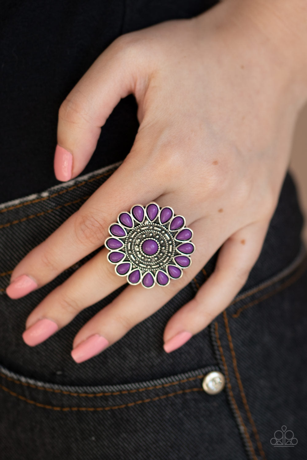 Paparazzi ♥ Posy Paradise - Purple ♥  Ring