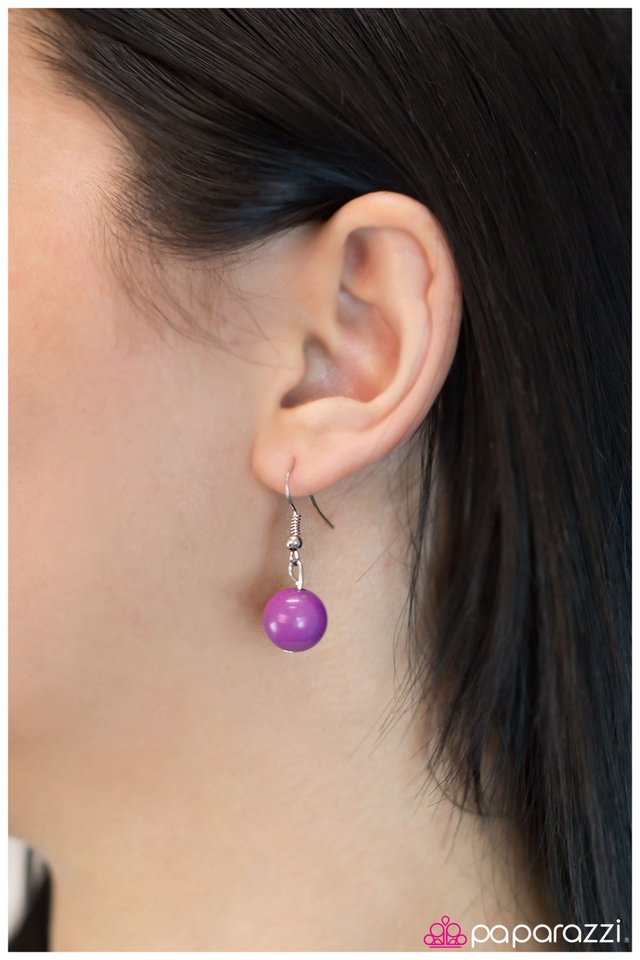 Paparazzi ♥ Leave Them Wanting More - Purple ♥ Necklace