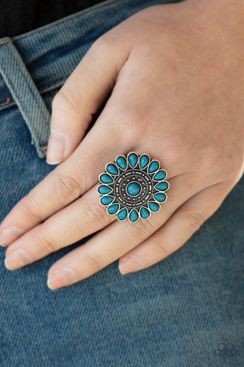 Paparazzi ♥ Posy Paradise - Blue ♥  Ring