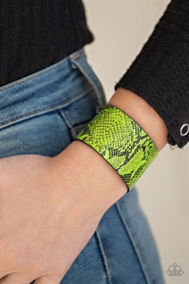 Paparazzi ♥ Its a Jungle Out There - Green ♥ Bracelet
