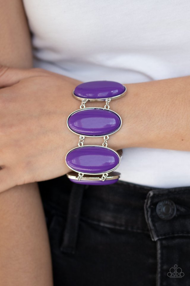 Paparazzi ♥ Power Pop - Purple ♥ Bracelet