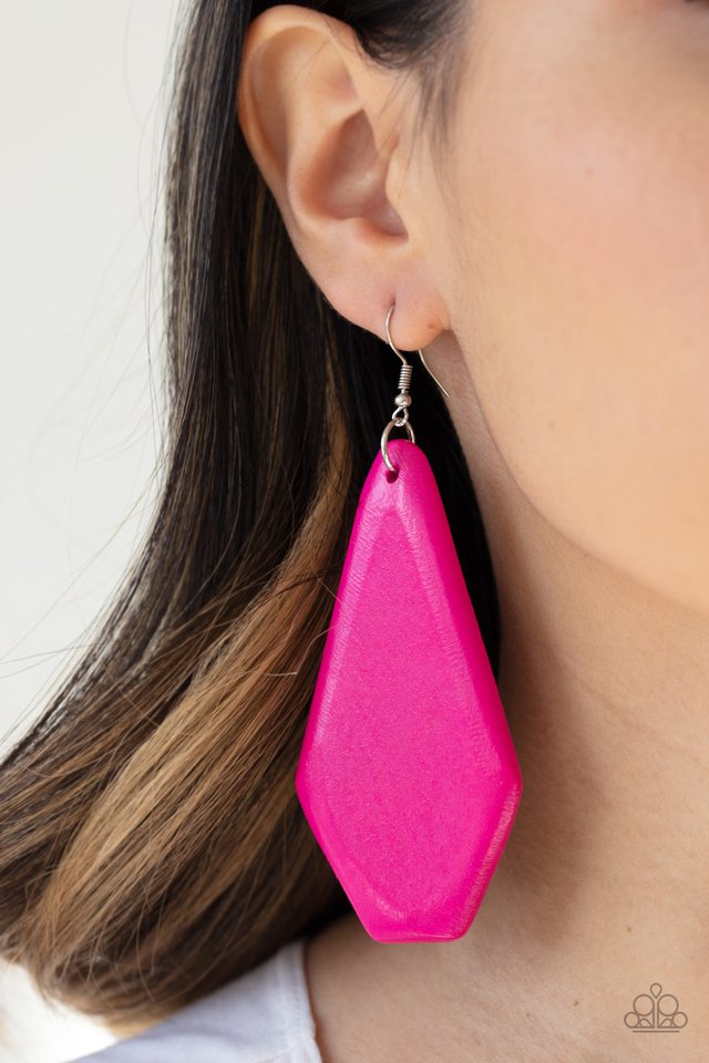 Paparazzi ♥ Vacation Ready - Pink ♥ Earrings