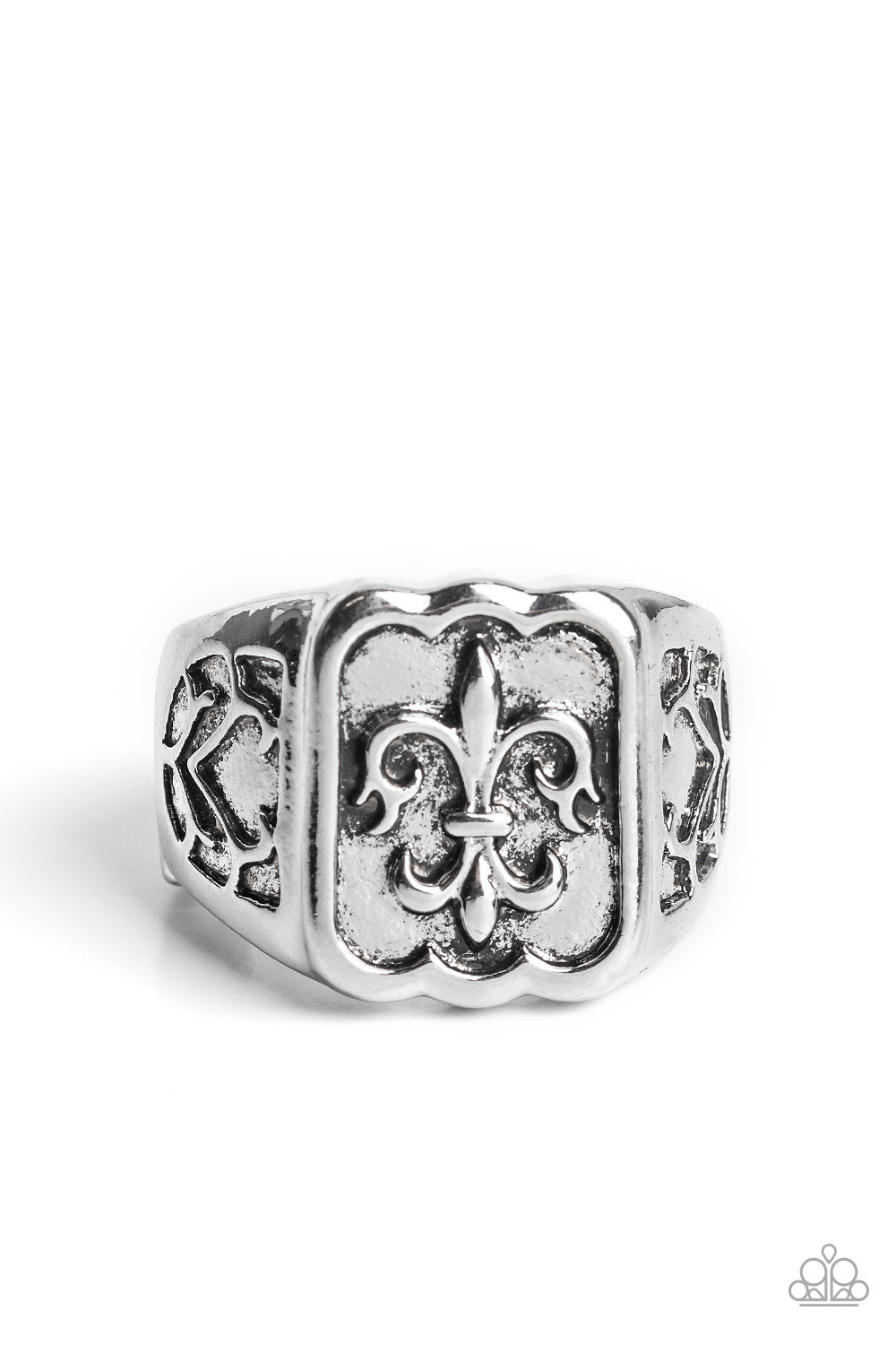 fiercely-fleur-de-lis-silver-p4mn-ursv-041xx