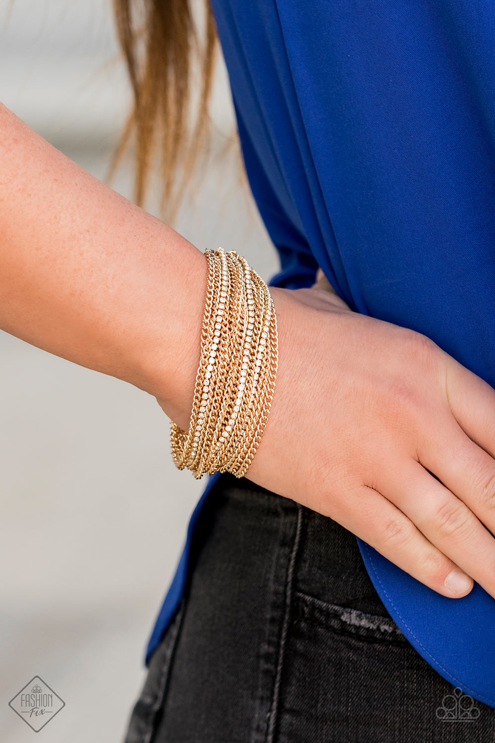 Paparazzi ♥ Pour Me Another - Gold ♥  Bracelet