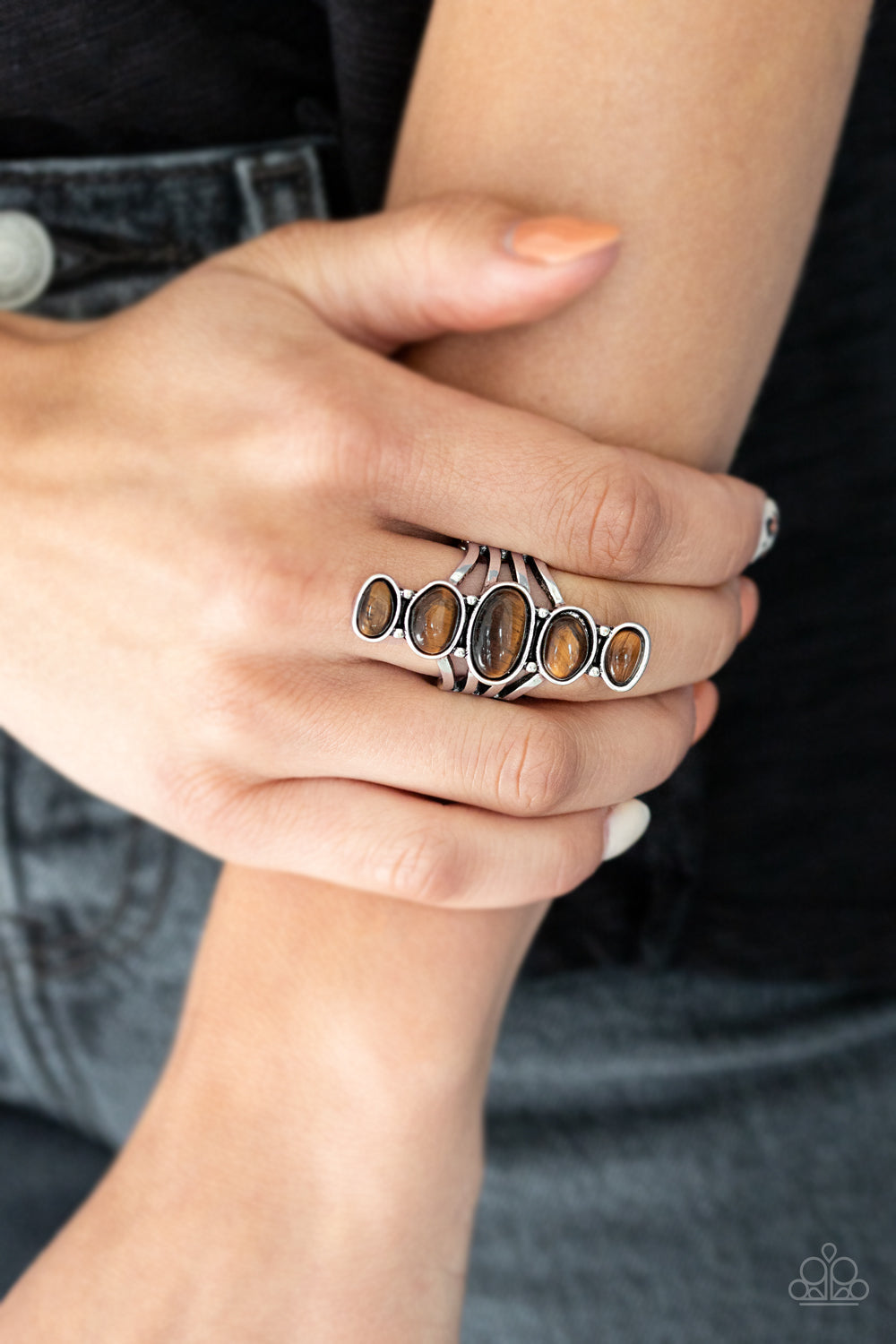 Paparazzi ♥ Stone Sublime - Brown ♥  Ring