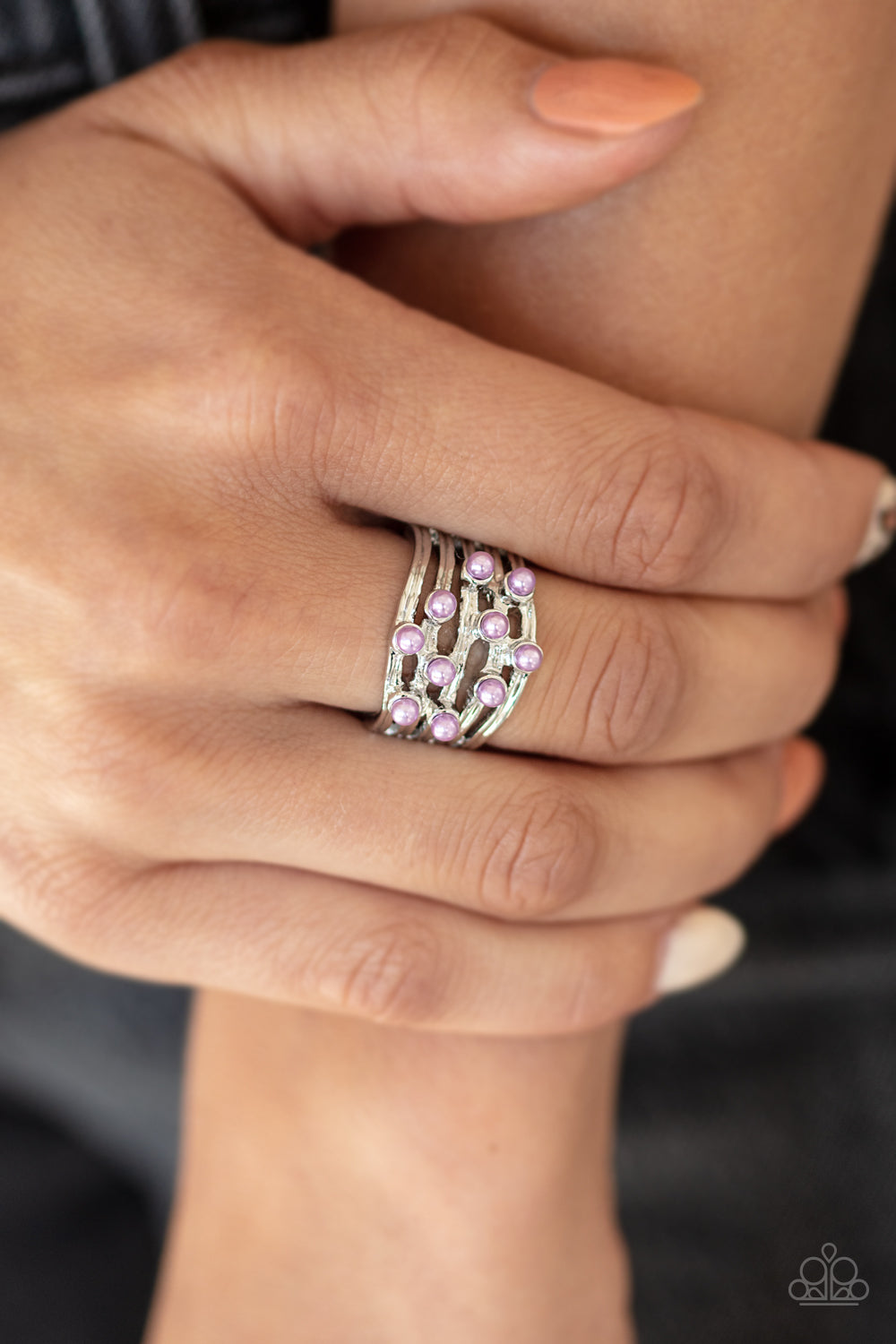 Paparazzi ♥ Bubbles and Baubles - Purple ♥  Ring